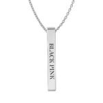 BLACKPINK Bar Pendant (Silver)