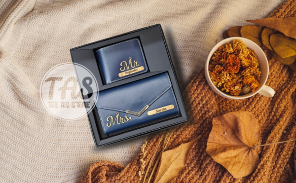The AS Store Customized Couples Combo for Lovers - Blue