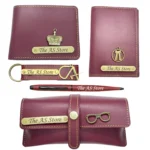 Customized All-in-One Men's Combo Gift - Maroon
