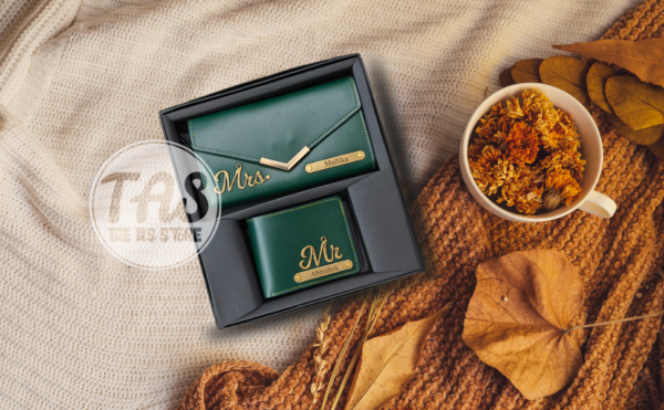 The AS Store Customized Couples Combo for Lovers - Green