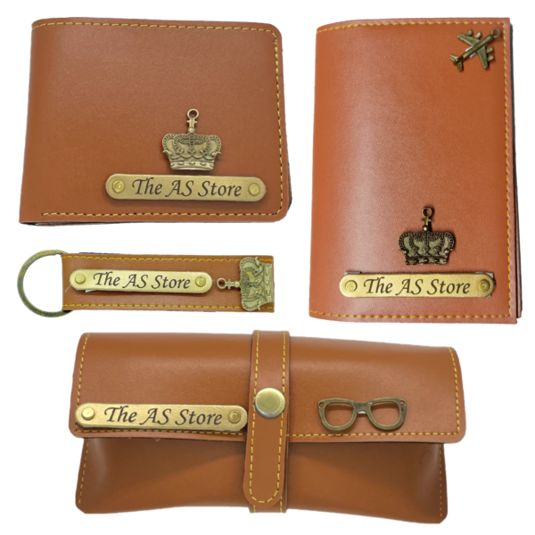 Customized All-in-One Men's Combo Gift - Tan
