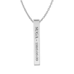 Suga Bar Pendant (Silver)