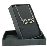 Jimin Name Pendant for BTS ARMY (Silver)