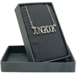 Jungkook Name Pendant for BTS ARMY (Silver)